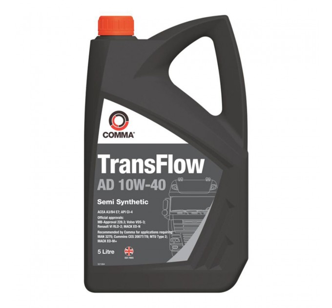 Моторное масло Comma Transflow AD 10W-40 5л, цена: 1 579 грн.