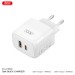 Сетевое зарядное устройство XO L138 PD30W/QC18W 1USB-A+1USB-C белый, цена: 299 грн.