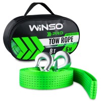 Трос буксировочный ленточный Winso Pro, 8т 6м