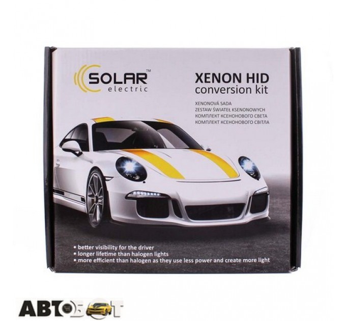 Комплект ксенону SOLAR HB4 5000K 35W Ballast 4650, ціна: 1 177 грн.