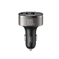 Автомобильное зарядное устройство XO CC61 Smart USB/Type-C/Lightning 100W серебряное, цена: 549 грн.