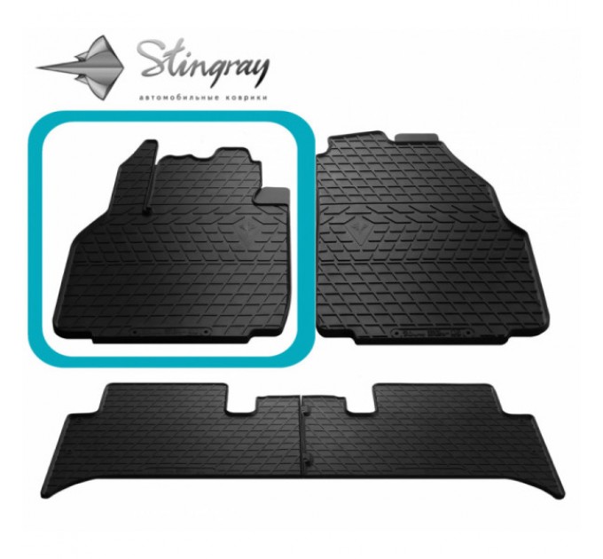 Renault Scenic II (2003-2009) килимок передній лівий (Stingray), ціна: 877 грн.