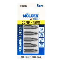 Набор бит Molder PH2x25мм 5шт
