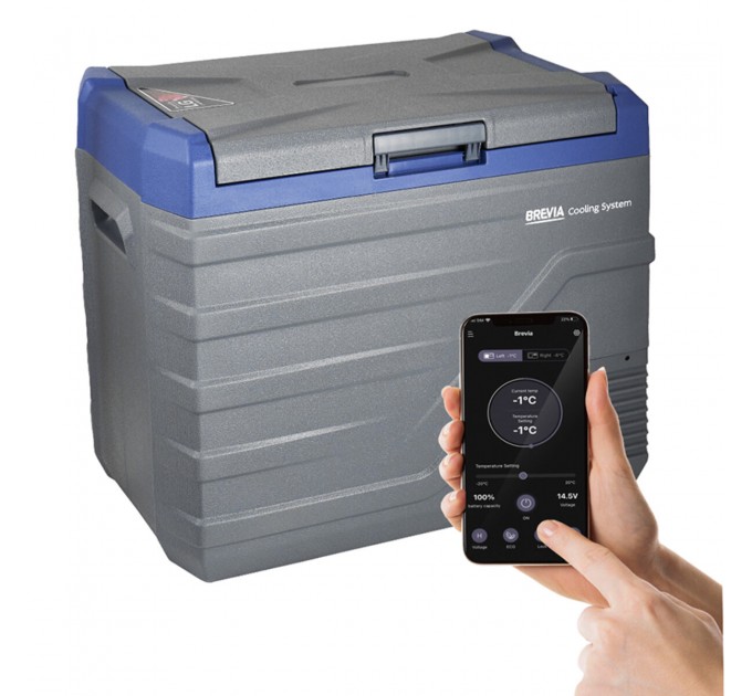 Холодильник автомобильный Brevia 44л (компрессор LG) 22945, цена: 14 199 грн.