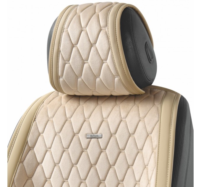Премиум накидки для передних сидений BELTEX New York, biege 2шт, цена: 2 664 грн.