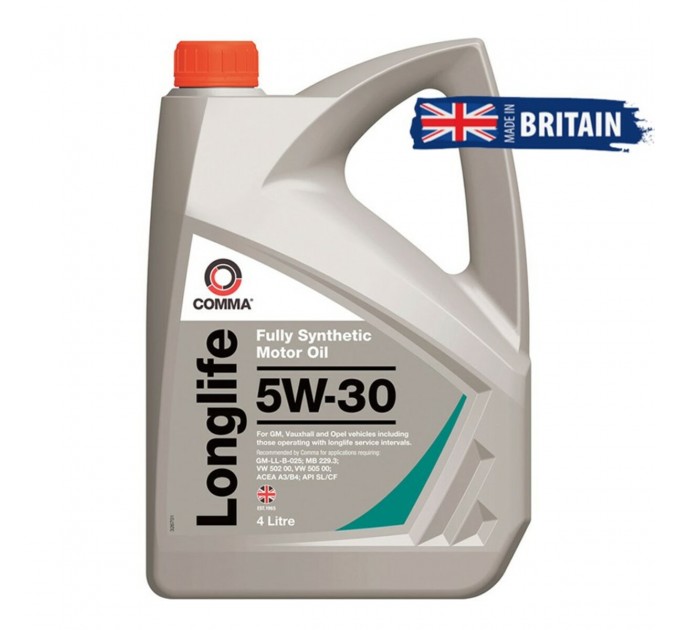 Моторное масло Comma Long Life 5W-30 4л, цена: 2 048 грн.