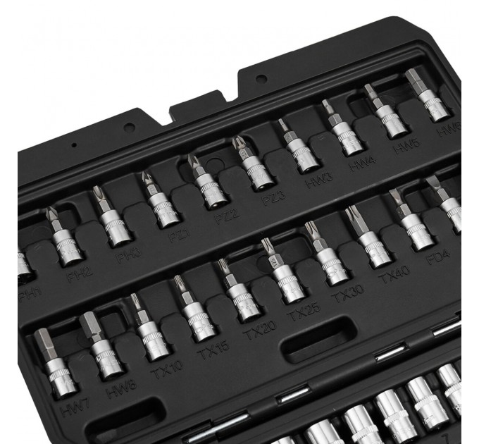 Профессиональный набор инструментов в кейсе Winso Pro 1/4" 72 T, CR-V, 46ед., цена: 1 052 грн.