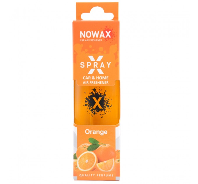 Ароматизатор Nowax X Spray Orange в коробці, ціна: 140 грн.