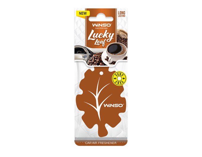 Освіжувач повітря Winso Lucky Leaf, целюлозний ароматизатор, Coffee, ціна: 32 грн.