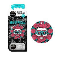 Ароматизатор Aroma Car Polymer Circle Mr.Bearded - Fresh Linen сухой