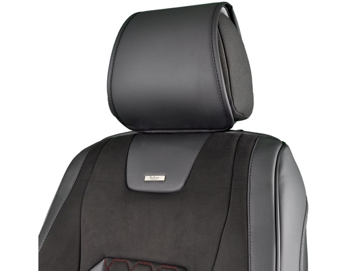 Комплект, 3D чехлы для передних сидений BELTEX Montana, black-red 2шт, цена: 3 471 грн.