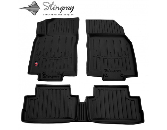 Nissan Rogue Sport (J11) (2013-2021) комплект 3D ковриков с 5 штук (Stingray), цена: 1 870 грн.