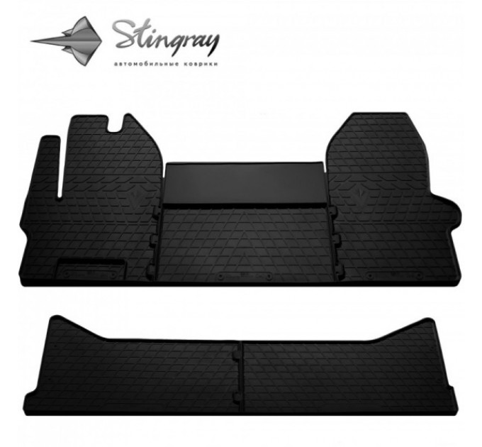 Iveco Daily VI (double cab) (2014-…) комплект килимків з 5 штук (Stingray), ціна: 1 845 грн.