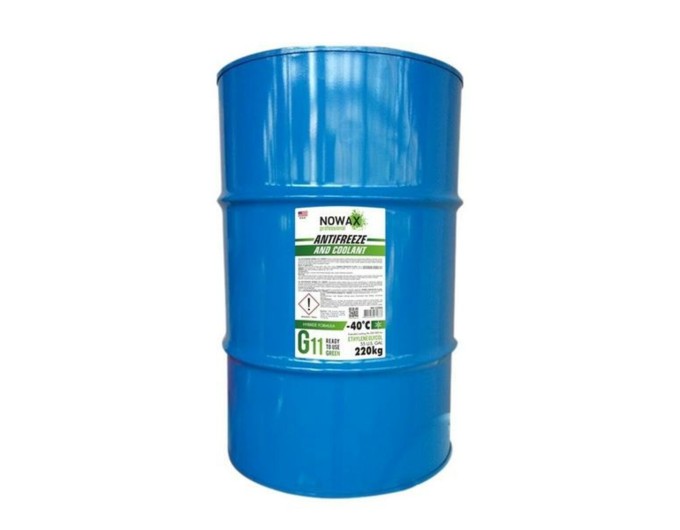 Антифриз Nowax Green G11 готовый зеленый 220кг, цена: 16 168 грн.