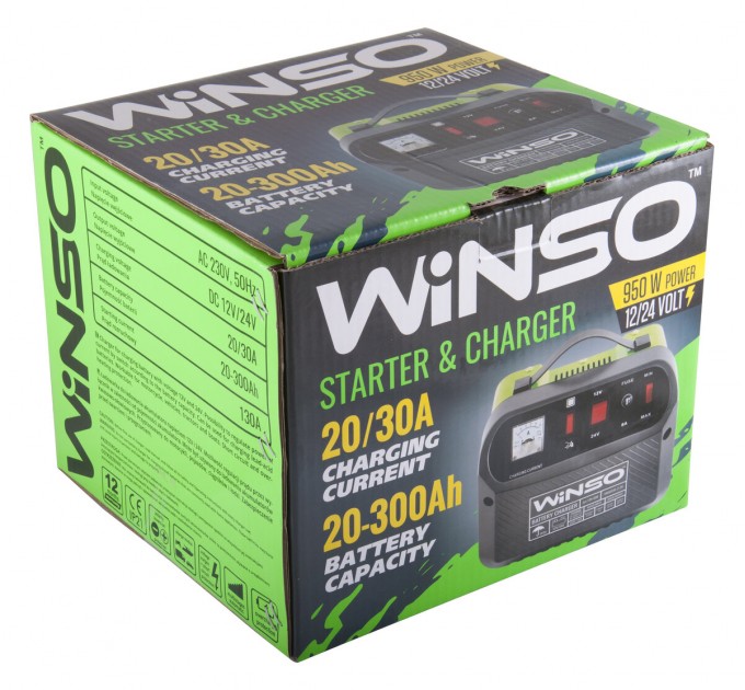 Зарядное устройство АКБ Winso 12/24V, 20/30А, цена: 4 322 грн.