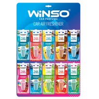 Ароматизатор з подвійною капсулою Twin Turbo дисплей MIX 30шт