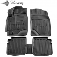 Mitsubishi Outlander (2003–2006) комплект 3D килимків з 5 штук (Stingray)