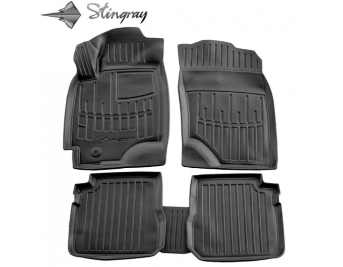 Mitsubishi Outlander (2003–2006) комплект 3D ковриков с 5 штук (Stingray), цена: 1 870 грн.