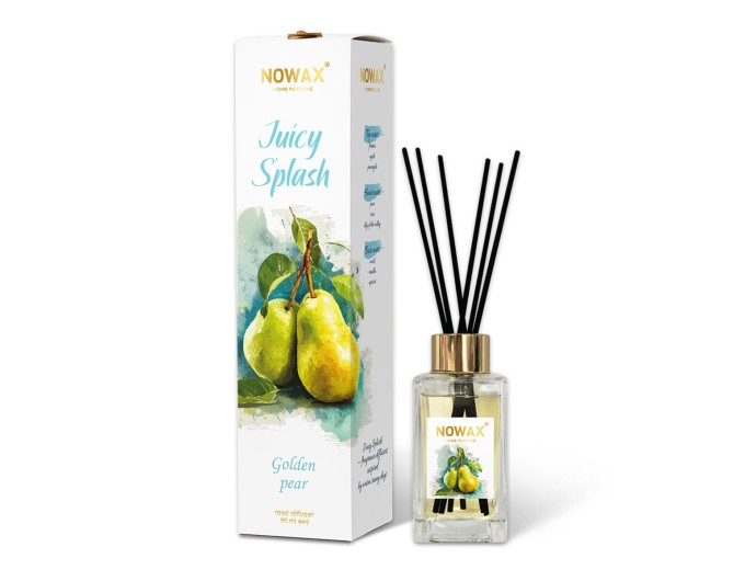 Аромадифузор з паличками Nowax Juicy Splash - Golden Pear 90мл, ціна: 208 грн.