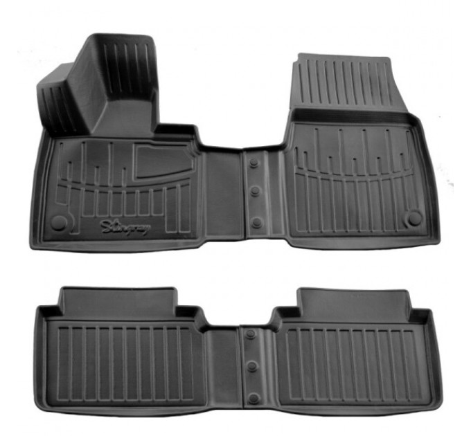 Bmw i3 (I01) (2013-2022) комплект 3D килимків з 4 штук (Stingray), ціна: 1 870 грн.