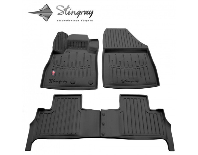 Renault Scenic IV (2016-...) комплект 3D ковриков с 4 штук (Stingray), цена: 1 870 грн.