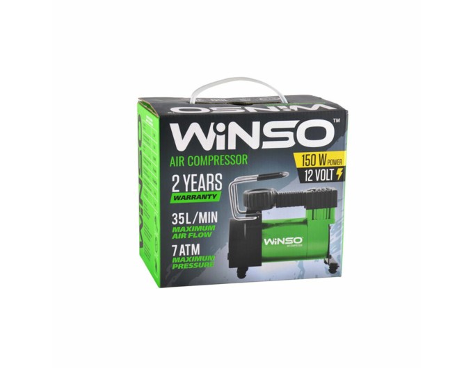 Компресор автомобільний Winso 7Атм 35л/хв 150Вт, ціна: 830 грн.