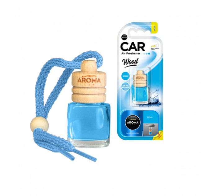 Ароматизатор Aroma Car Wood Aqua, 6ml рідкий, ціна: 106 грн.