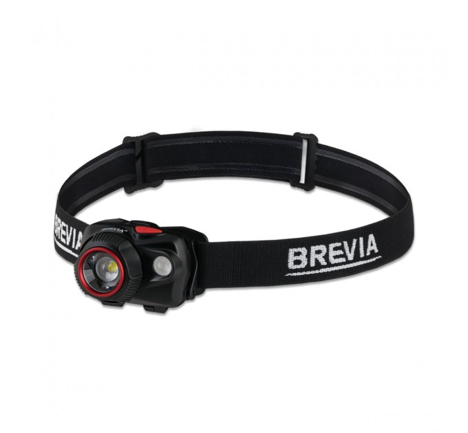 Фонарь налобный Brevia 520Lm, Focus Control, 800mAh, 3xAAA, белый/красный, цена: 1 999 грн.