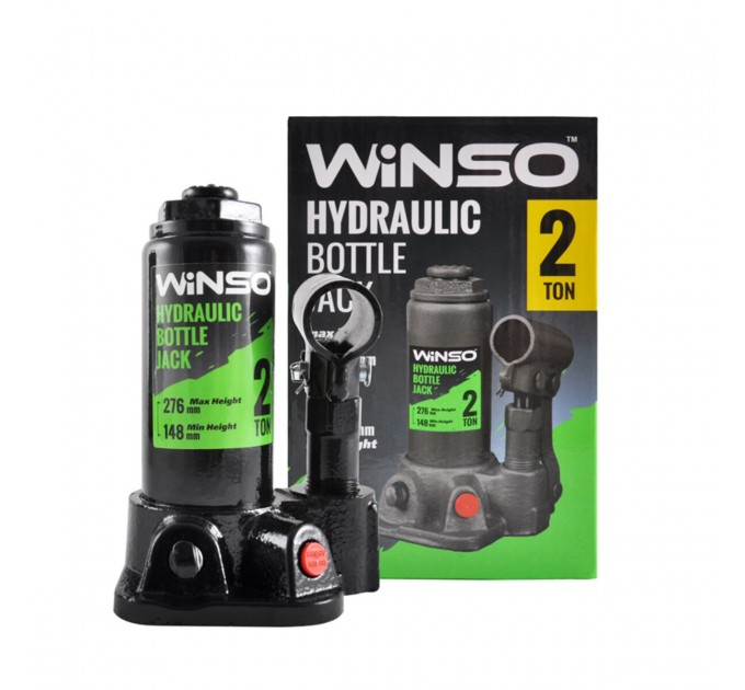 Домкрат гидравлический бутылочный Winso 2т 148-276мм, цена: 502 грн.