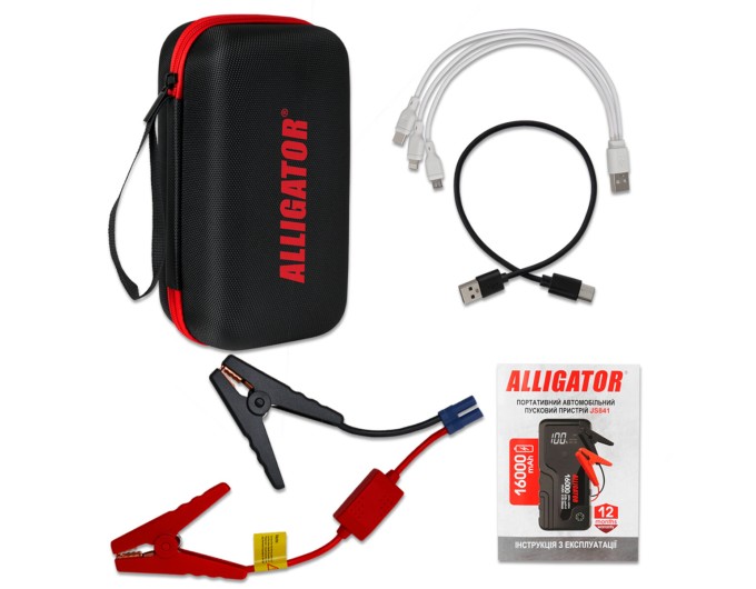 Пусковий пристрій Alligator Jump Starter 300A/600A 16000mAh, ціна: 2 700 грн.