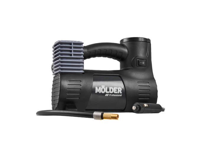 Компрессор автомобильный Molder Mega Air 12В 10Атм 40л/мин с LED-фонарем, цена: 1 622 грн.