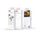 Наушники проводные XO EP81 Sunflower In-Ear Type-C черные, цена: 119 грн.