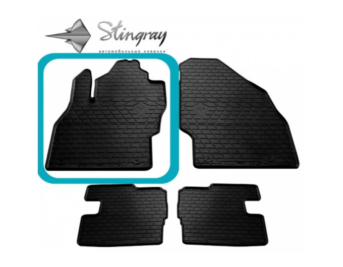 Opel Corsa E (2014-2019) коврик передний левый (Stingray), цена: 1 130 грн.