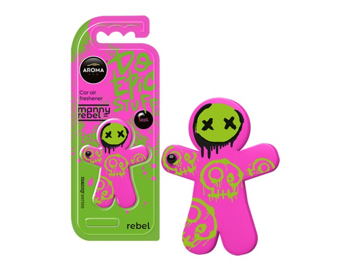Ароматизатор Aroma Car Manny Rebel - Sparkling Cherry сухой, цена: 125 грн.