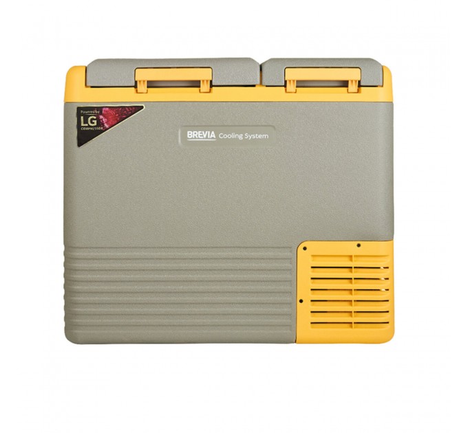 Холодильник автомобильный Brevia 40л (компрессор LG) двухкамерный 22565, цена: 15 999 грн.