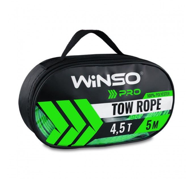 Трос буксировочный ленточный Winso Pro, 4,5т 5м, цена: 476 грн.