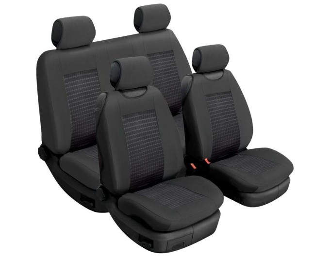 Чохли універсал Beltex Comfort чорний на 4 сидіння, без підголівників, ціна: 2 235 грн.