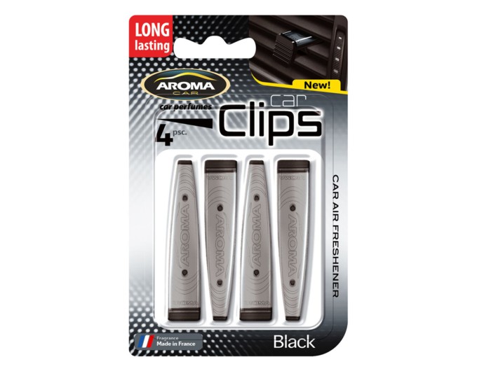 Ароматизатор Aroma Car Clips Black, 4x5g жидкий, цена: 117 грн.