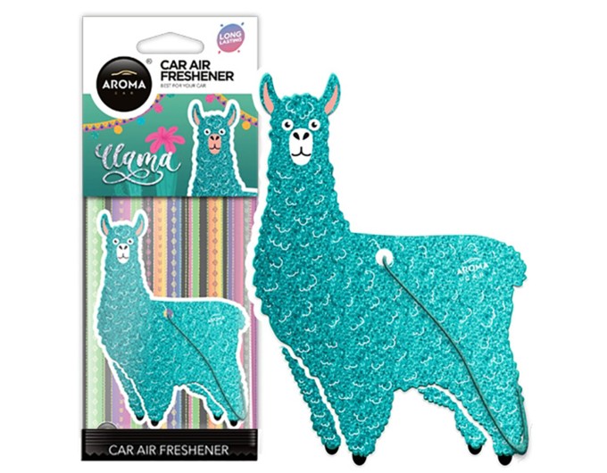 Ароматизатор Aroma Car Cellulose Glitter Series - Lama сухой, цена: 57 грн.