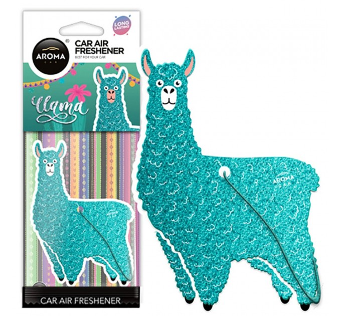 Ароматизатор Aroma Car Cellulose Glitter Series - Lama сухий, ціна: 55 грн.