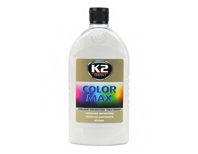 Поліроль для кузова K2 Color Max восковий білий 500мл, ціна: 206 грн.