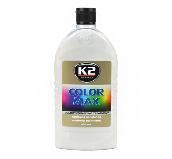 Поліроль для кузова K2 Color Max восковий білий 500мл, ціна: 164 грн.