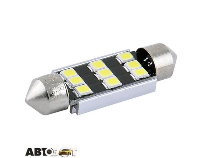 LED лампа SOLAR SV8.5 T11x39 12V 9SMD 2835 CANBUS white SL1363 (2 шт.), ціна: 116 грн.