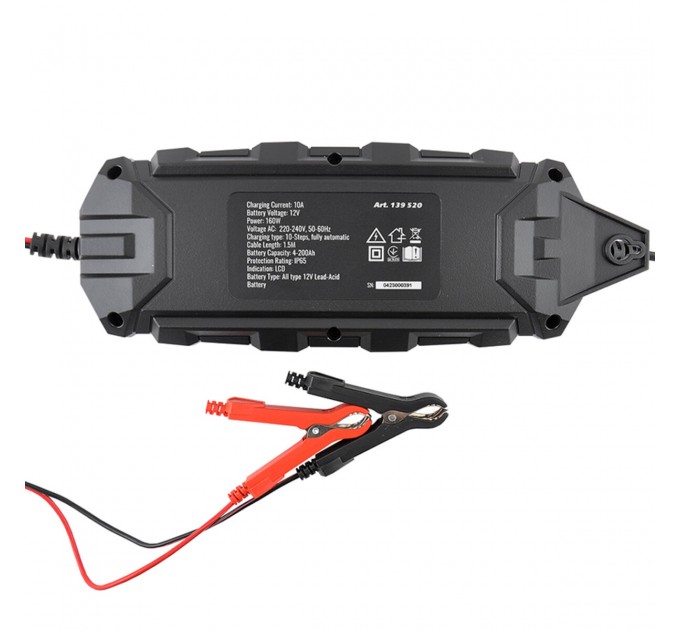 Зарядний пристрій АКБ Winso Pro 12В 200А·год 10А з LCD-екраном, ціна: 2 307 грн.