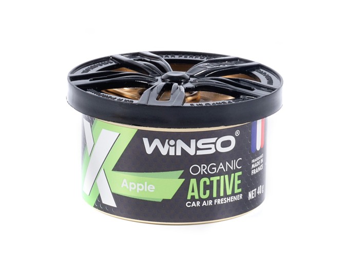 Ароматизатор Winso X Active Organic Apple гелевый 40г, цена: 151 грн.