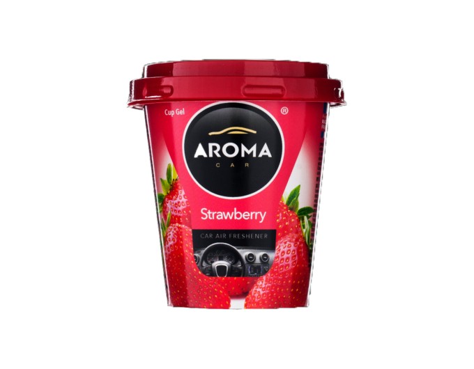 Ароматизатор Aroma Car CUP Gel Green Tea Strawberry гелевий 130g, ціна: 115 грн.