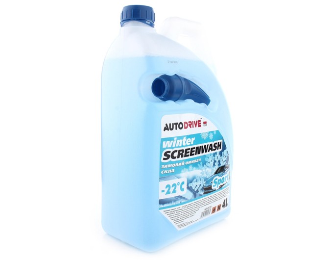 Омыватель стекла AutoDrive -22°С зимний Sport готовый 4л, цена: 353 грн.