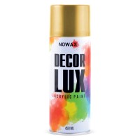 Фарба акрилова Nowax Spray Золотий металік 450мл