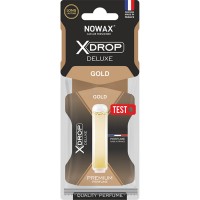 Ароматизатор целюлозний з капсулою Nowax серія X Drop Deluxe - Gold