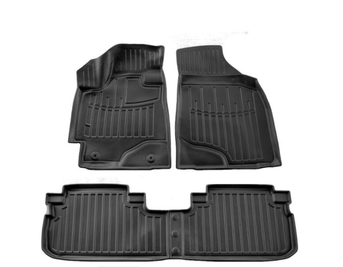 Toyota Highlander (XU40) (2008-2013) комплект 3D ковриков с 4 штук (Stingray), цена: 1 870 грн.